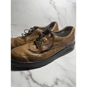 Mephisto Match Run-Off Men’s US Size 11.5 Brown Walking Comfort Air-Jet Shoes